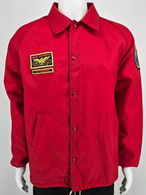 Vintage 1970s/1980s Chalk Line NRA Defender Project Two Million Coach Jacket (M)